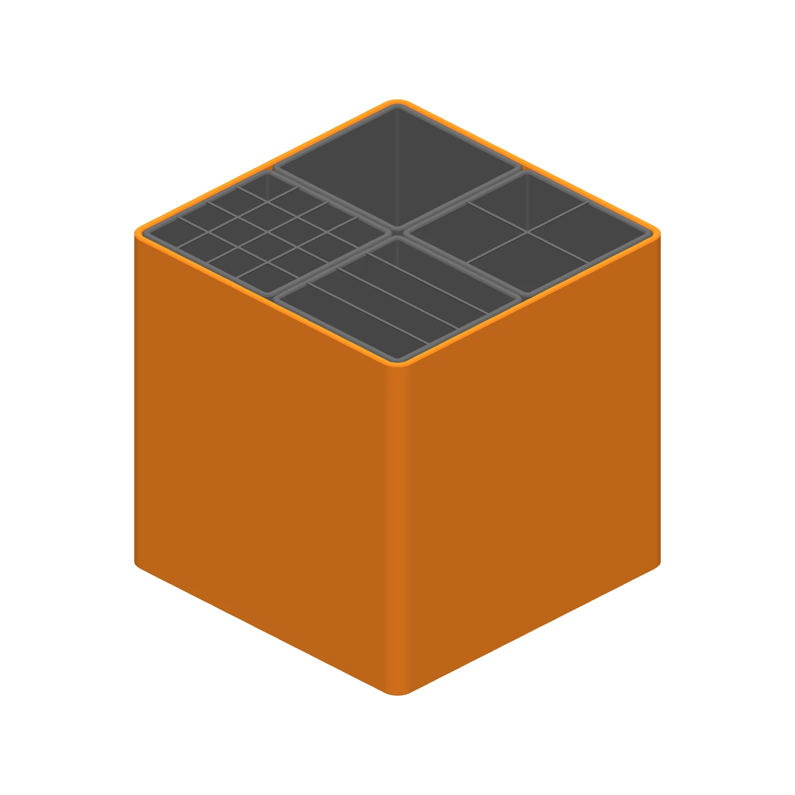 Quad Modular Tray
